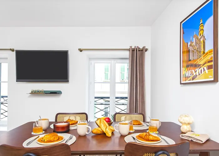 Felix Faure - Somptueux 3 Pieces - Carre D'or - Parking Apartment *