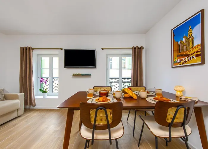 Felix Faure - Somptueux 3 Pieces - Carre D'or - Parking * Menton