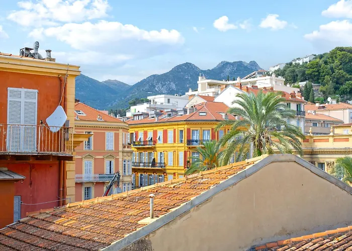 Felix Faure - Somptueux 3 Pieces - Carre D'or - Parking Apartamento